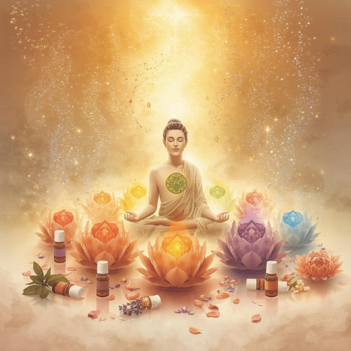 Buch: Die sieben Quellen - Eine Reise durch die Chakren mit der Kraft der Düfte